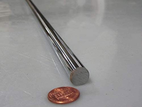 Chrome Plated 1045 Carbon Steel Shaft .500" (1/2") Diameter x 48" Long 1 pc