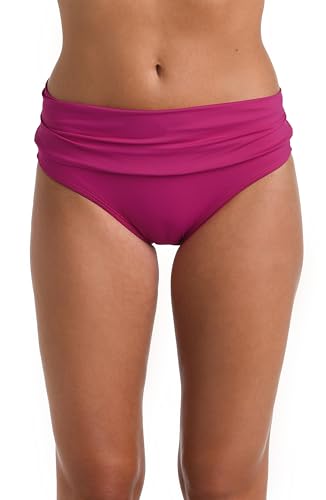 Bas de maillot hipster magenta taille 16 coupe triangle chic
