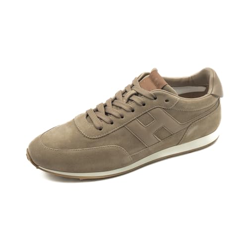 prodotto di qualità Hogan Sneakers da Uomo Athletic H699 in Morbido camoscio Marrone Chiaro - HXM6990GA00 UHK880M 8