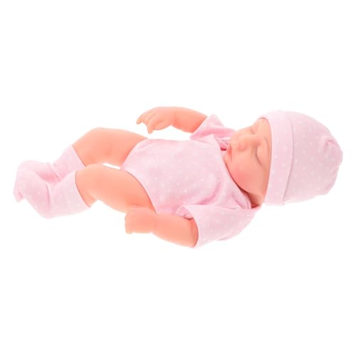 Hemobllo Muñeca Vinilo Realista Reborn para Niñas con Detalles y Diseño Lifelike Muñeco de Vinilo Suave y Coleccionable Regalo Infantil