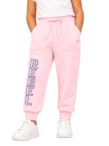Image of KiddoPanti Boys Solid Fleece Track Pants | Cotton Poly Fleece Fabric | Ankle Length Bottom Rib | 2 Front Patch Pocket | Elastic Waist & Drawcord | Jogger Track Pants for Boys