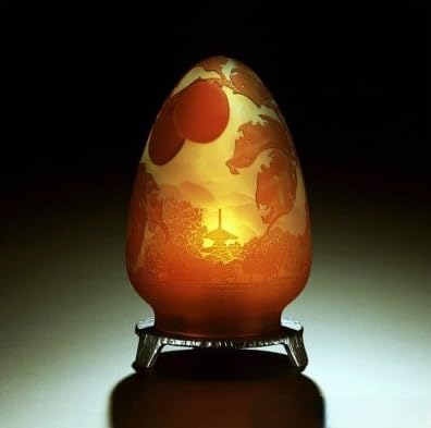 (Aコース)世界的な第一人者 竹内洪氏によるサンドブラスト美術工芸作品の見学と解説