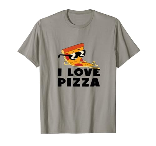I Love Pizza - Food Lover Foodie T-Shirt