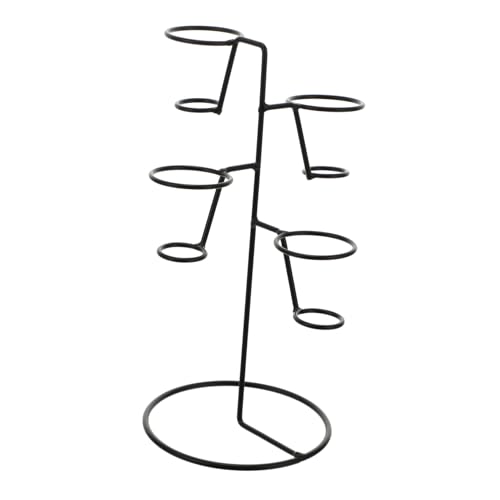 Cabilock 1Pc Creative Iron Ice Cream Rack Display Stand for Desserts Bakeries Parties Stable Holder for Ice Cream Cones for Home Dessert Shops