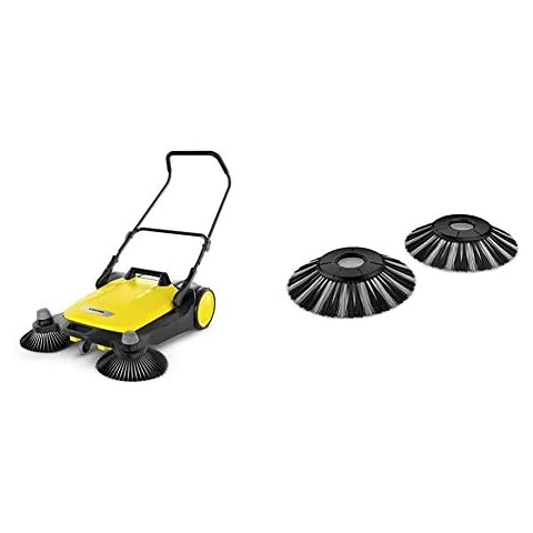 Kärcher Kehrmaschine S 6 Twin 2-in-1 (Seitenbesen für feuchtes Kehrgut, Max. Flächenleistung: 2500 m²/h, Seitenbesen, Kehrbehälter: 38 l, Arbeitsbreite: 860 mm, ergonomisch Schubbügel) Cover