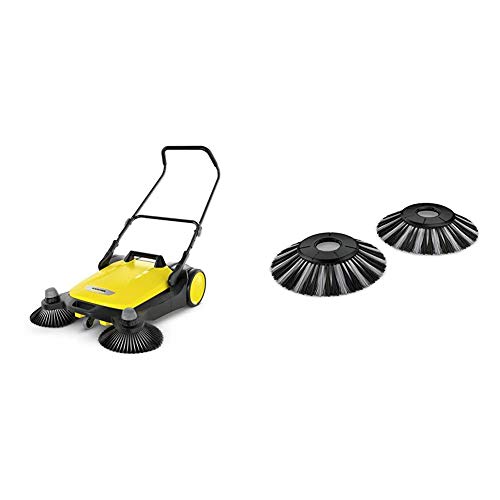Kärcher Kehrmaschine S 6 Twin 2-in-1 (Seitenbesen für feuchtes Kehrgut, Max. Flächenleistung:...
