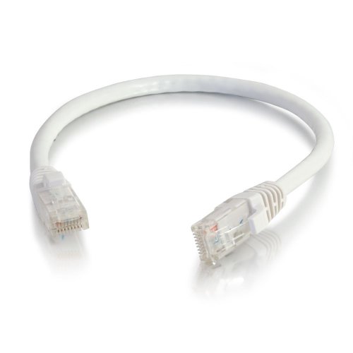 C2G/Cables to Go 7 ft Cat6 Snagless Patch Cabel White