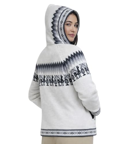 Image of Gamboa Alpaca Cardigan Sweater Women Winter Autumn Sweaters Lightweight