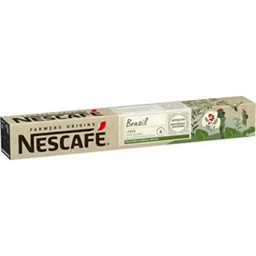 Nescafé Farmers Origins Farmers Origins Brazil Café capsules Compatibles Nespresso - Les 10...
