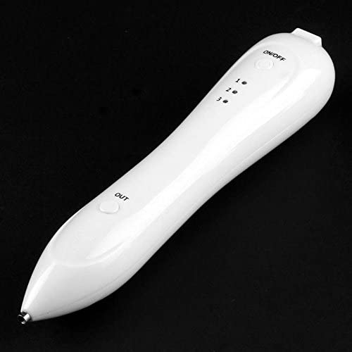 MANAV rechargeable Freckle Skin Mole Dark Spot Remover Wart Tag Speckle Tattoo Removal Pen 3 Level Laser Plasma Pen Wart Spot Remover Mole Freckle Tattoo Removal Machine Beauty Pen Tool (Pink).-image-48