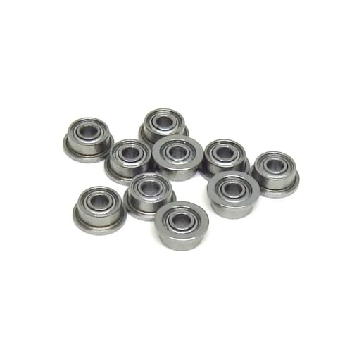 Rodamiento miniatura MF106-ZZ de bolas ranura profunda con brida 6x10x3mm para robot 2