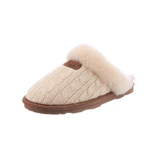 Bearpaw Effie - Women's Sheepskin Slipper - 1674w Linen - 9 Medium