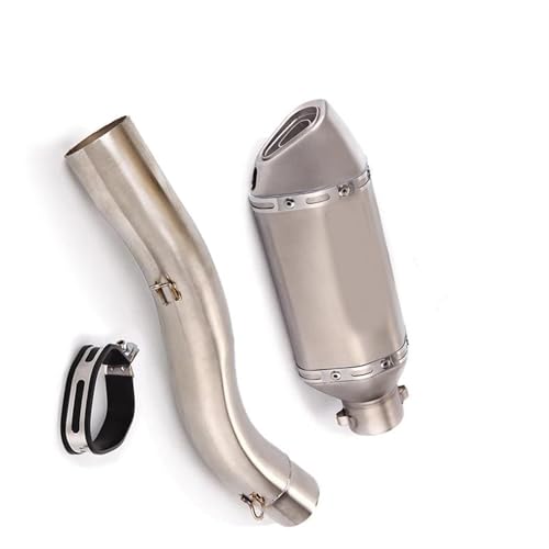 Système d'échappement moto tube de connexion centrale 51 mm pour Ducati Scrambler