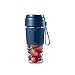 JWBOSS Przenośny blender, mini blender ręczny koktajl koktajle mikser owoców z akumulatorem USB, maszyna ze stali nierdzewnej, nie zawiera BPA 300 ml kubek do soku do podróży domu biura