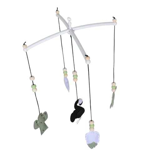 Image of SHOWERORO Baby Mobile Butterfly Mobile for Crib Girl Musical Crib Toy Baby Pendant Soothe Toy Nursery Decor