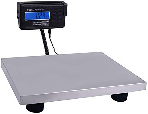 Báscula digital postal 300kg con pantalla LCD extensible miniatura 1