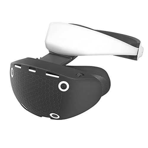 VR Protector Cover Set Fit for Playstation VR2, Silicone Protective Headset Shell Cover & Lens Prote