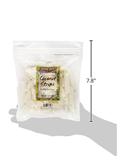 Miniatura 3 de Trader Joe's Lightly Sweetened Coconut Strips, 6 oz