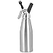 Dozownik Spieniacza do Bitej śmietany ze Stopu Aluminium, Nieszczelny Kanister do Bitej śmietany, Profesjonalny Dozownik do Bitej śmietany Wytrzymały Aluminiowy Bit do Bitej(Aluminum model 1000ML)