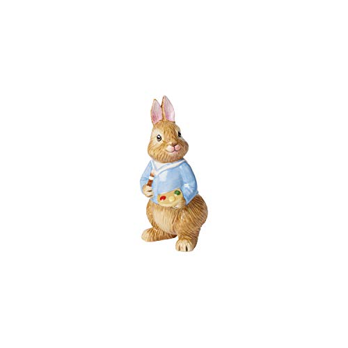 Villeroy & Boch Bunny Tales Statuetta Piccola di Porcellana Max, Multicolore