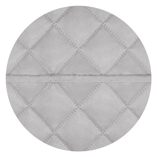 Image of PureFit Reversible Quilted Sofa Cover, Water Resistant Slipcover Furniture Protector, Washable Couch Cover with Non Slip and Elastic Straps for Kids, Dogs, Pets (Sofa, Light Gray /Light Gray)