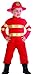Fiori Paolo Baby Pompiere costume travestimento bambino, Rosso, 3-4 anni, 61342.3-4