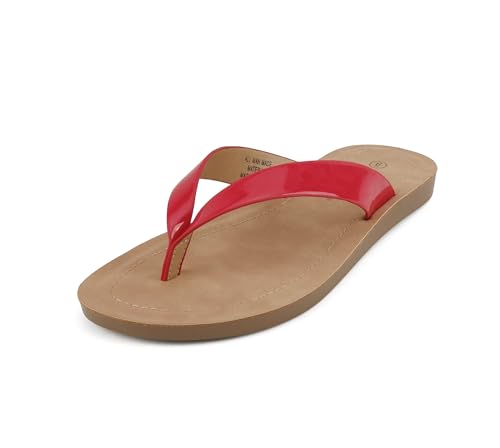 Image of Soda Shoes Women Flip Flops Basic Plain Slippers Thongs Sandals Strap Casual Beach Ella-S