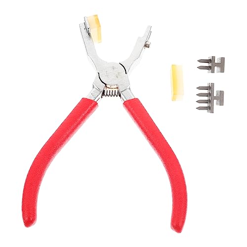 Cabilock Steel Leather Hole Punch Craft Punching Tool Silent Punching Machine Craftsmanship for DIY Decor