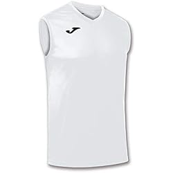 Joma Camiseta Combi, Hombre, Blanco, M