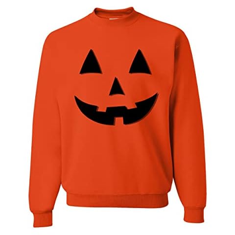Wild Bobby Halloween Graphic Sweatshirt - Orange Cover