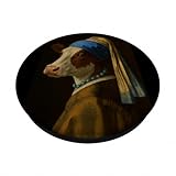 Zoom IMG-1 ragazza mucca perla orecchio pittura Zoom IMG-1 ragazza mucca perla orecchio pittura