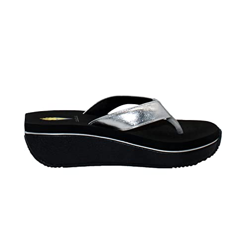 Image of Volatile Women's Cafe Metallic Thong Sandal