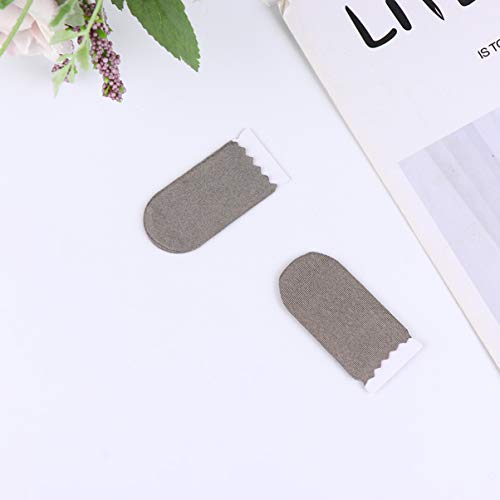 CLISPEED 5 peças de proteção de dedo para tela sensível ao toque, respirável, antitranspirante, capa