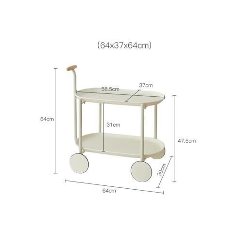 Table basse et table d'appoint mobile pour optimiser un studio urbain - 3
