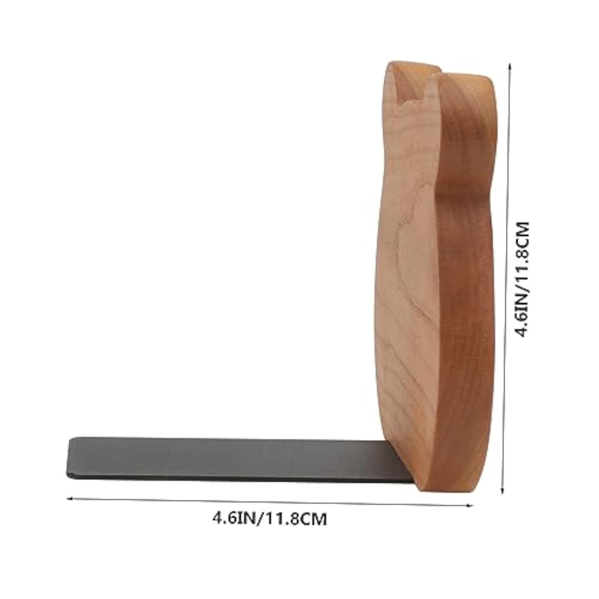 2pcs Cartoon Bear Bookends, Desktop Bookcase Holders
