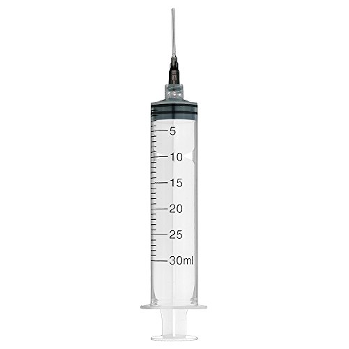 10 Pack 30Ml Syringes With 16Gx1.0'' Blunt Tip Fill Needles And Storage Caps(Luer Lock) #TOP3