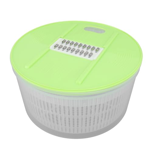 Multifunctional Salad Cutter Drainer 3L Capacity Vegetable Dryer Fruit Washer Salad SpinnerVegetable WasherFruit Vegetable Bowl Salad SpinnerVegetable Dryer Fruit WasherSalad