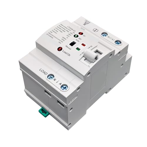 Interruptor de transferencia automática contra apagones en sistemas de 220V 2