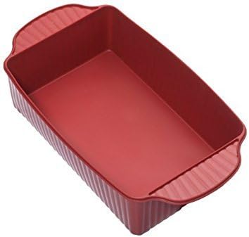 Roshco Silicone Large Loaf Pan, Red