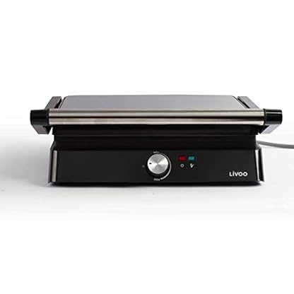 Kontaktgrill Starke 2200 Watt Tischgrill Elektrisch mit Deckel (Sandwich Maker, Temperatur bis 230 Grad, Panini Maker… – Bild 3