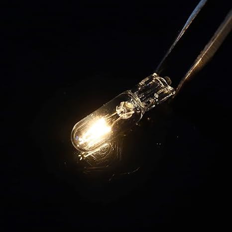 Unifizz 10pcs T5 W1.2W Luz LED tablero auto miniatura 6