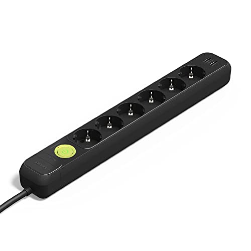 Multiprise 6 prises protection surtension pour protéger vos ordinateurs - 2