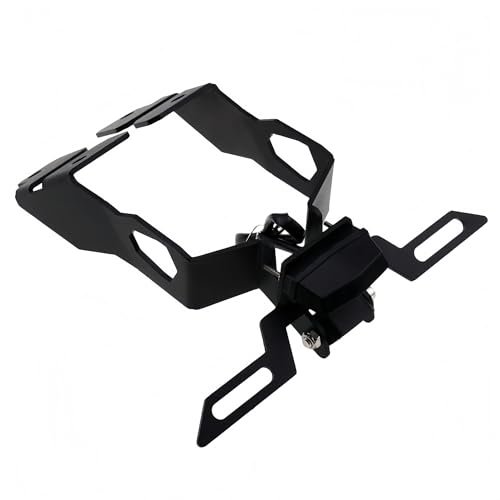 Support plaque immatriculation moto avec LED arrière pour Suzuki GSXR150 2019-2025