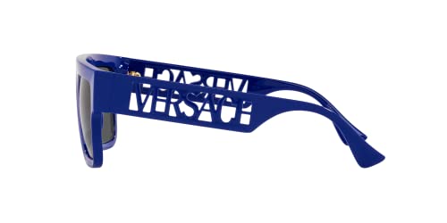 Image of Versace Man Sunglasses Havana Frame, Dark Grey Lenses, 53MM