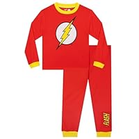 DC Comics Batman Pjs, Superhero Boys Pyjamas, The Flash Kids Pyjamas, Long Sleeve Boys' Pyjama Sets