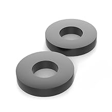 Isolate It Sorbothane Vibration Isolation Washer 70 Duro .45" ID - 1" OD - .19" Deep - 12 Pack