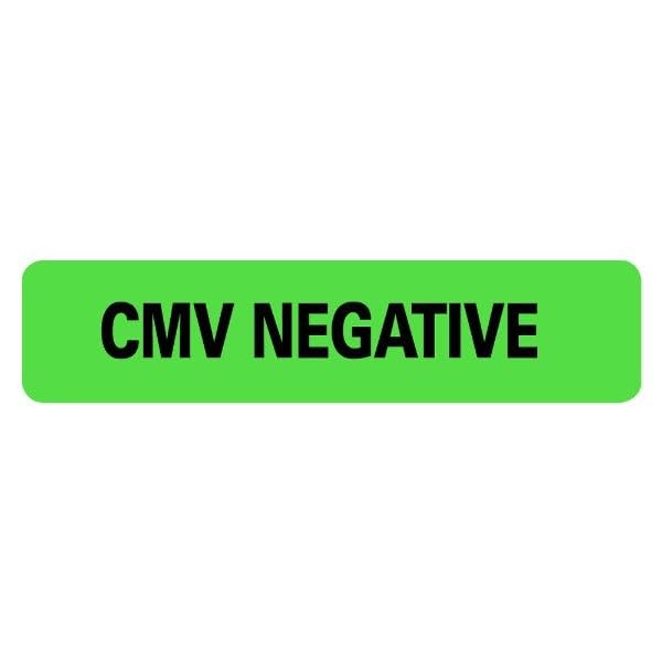 LabelValue | CMV Negative Small Medical Labels LV-MBB12