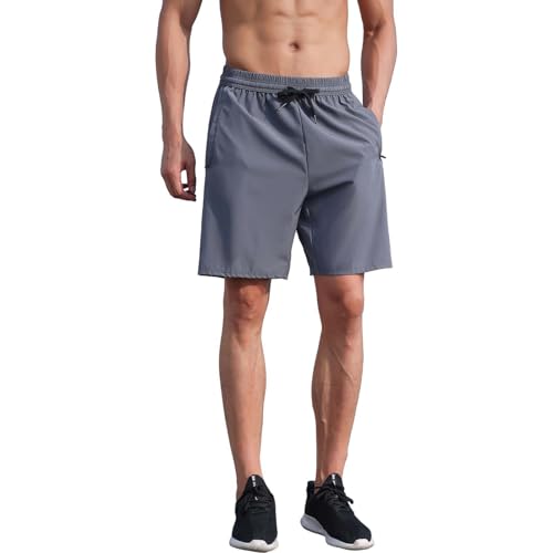 Gym Shorts Men Loose-Fit Quick Dry Lightweight Running Workout At...