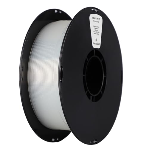 Filament kexcelled TPU Biały Przezroczysty (WHITE TRANSPARENT)