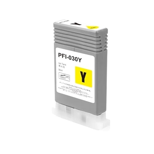 Cartouche PFI-030 compatible imprimante traceur Canon TA-30 TM-340 encre jaune